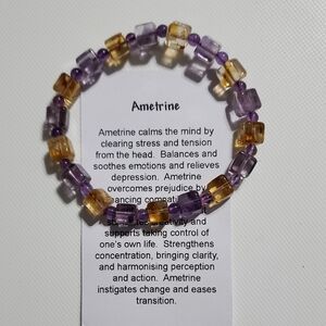 Ametrine Stretch Bracelet